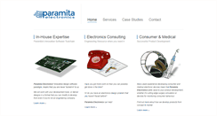 Desktop Screenshot of paramita-electronics.com